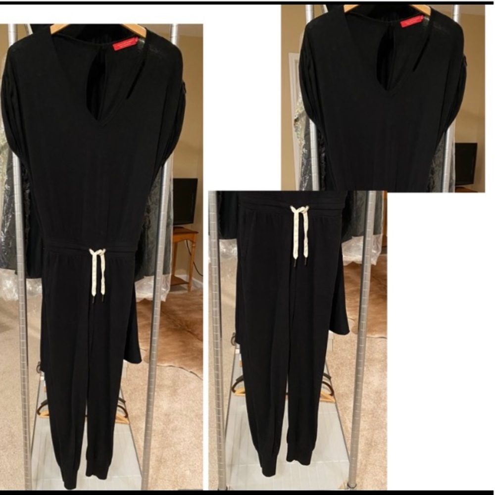 n:Philanthropy Black Cat Jumpsuit USA Made 🇺🇸 Small - Picture 5 of 13